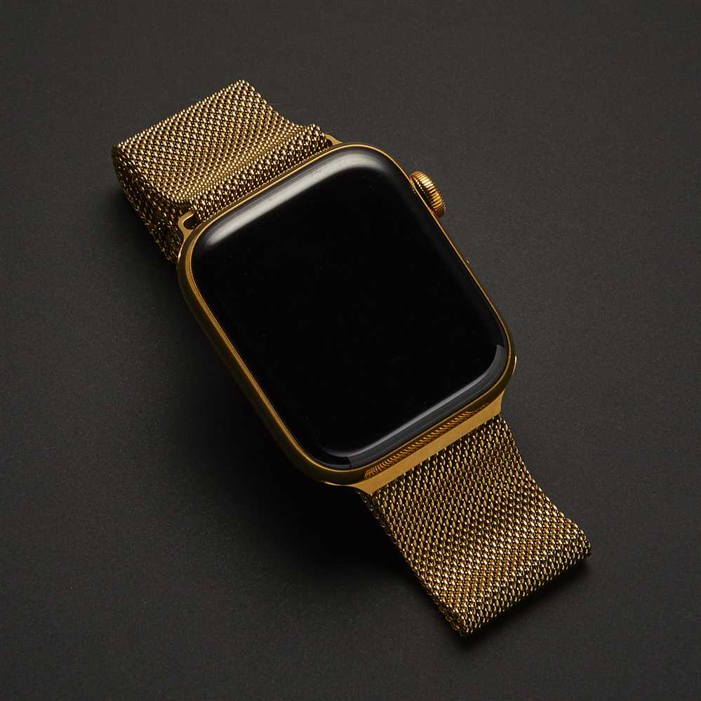 24k gold apple watch