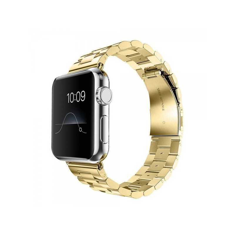 Apple watch metallic strap