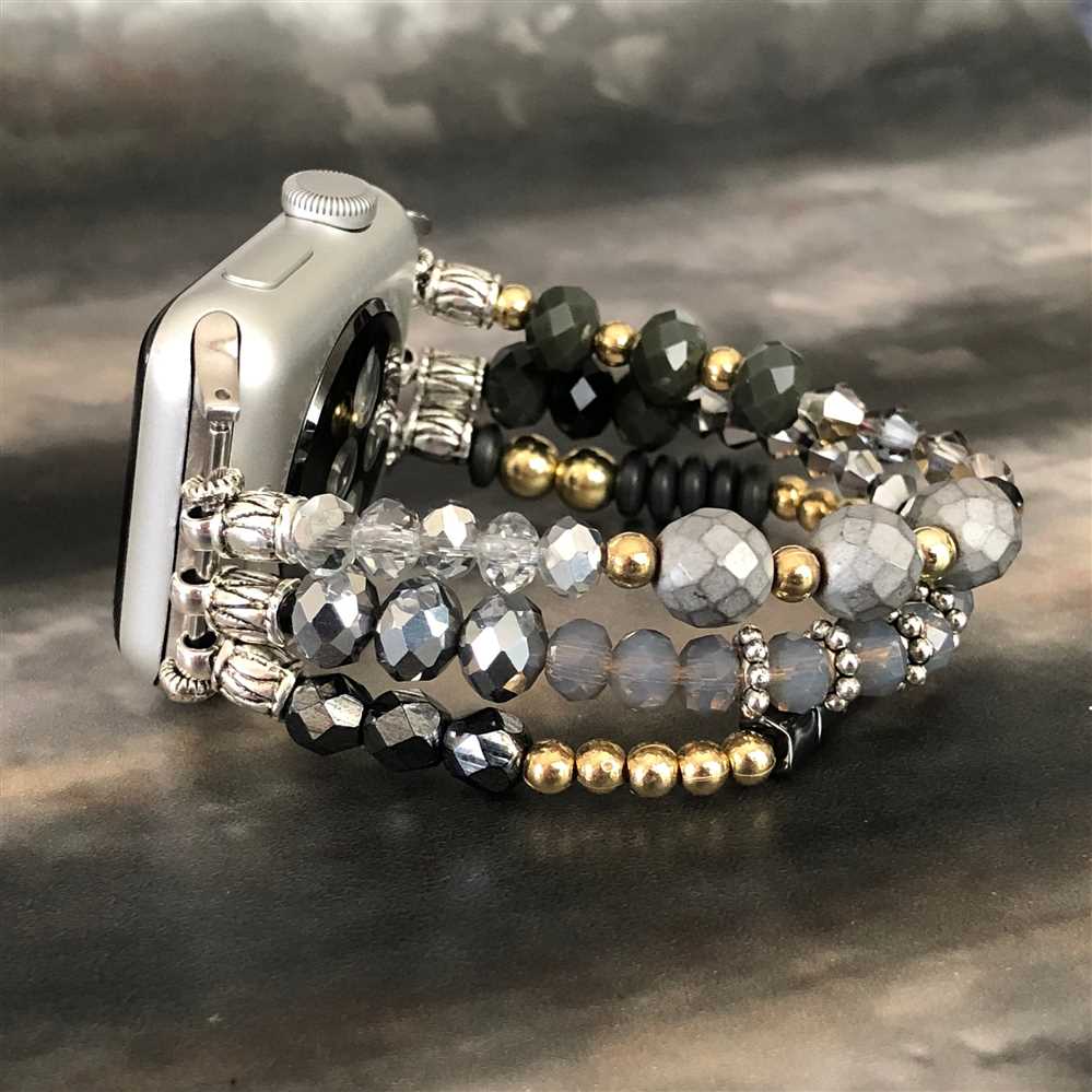 Beaded apple watch bands