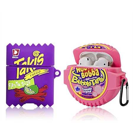 Bubble gum airpod case