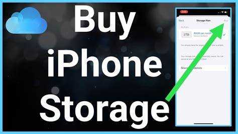 Can i buy more storage for iphone