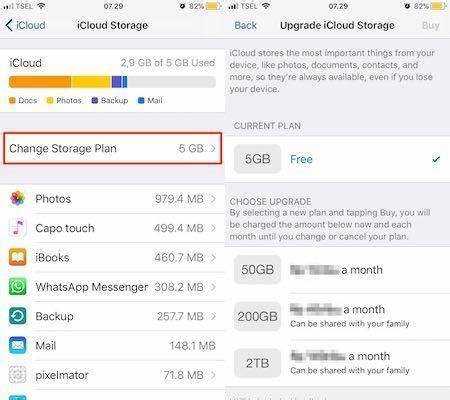 Can you buy more iphone storage