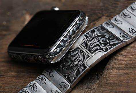 Engraved apple watch bands