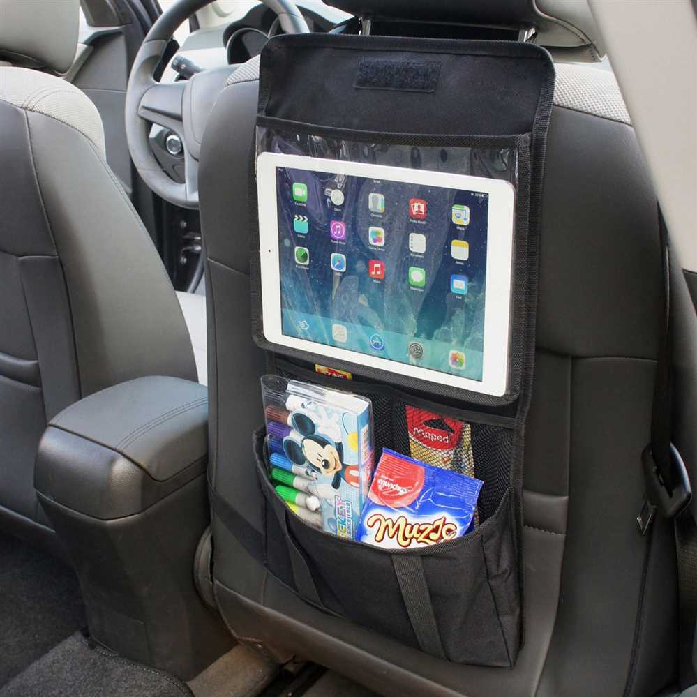 Ipad holder for car headrest